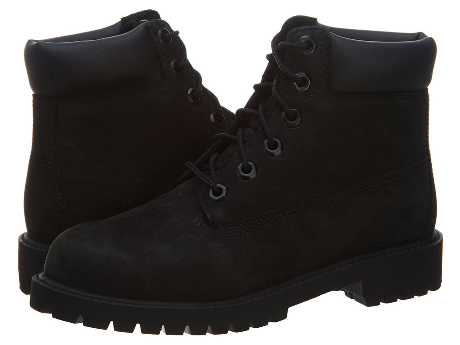 Timberland 6" Premium Boot Black (GS)
