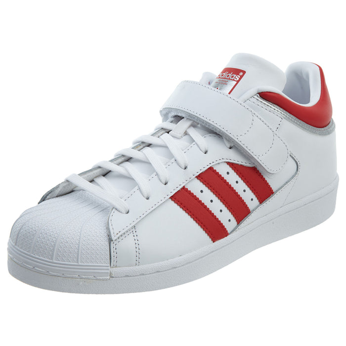 adidas Pro Shell White Scarle-Silver Metallic