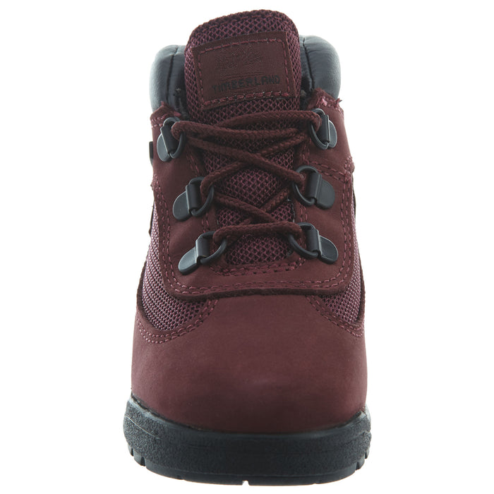 Timberland Field Boots Toddlers Style : Tb0a1att-Burgundy