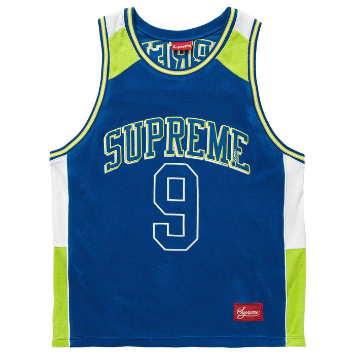 Supreme Terry Basketball Jersey Royal