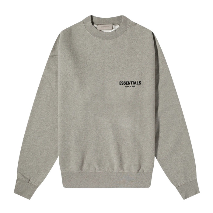 Fear Of God Essentials Back Logo Crewneck Long Sleeve T-shirt Mens Style : 619526