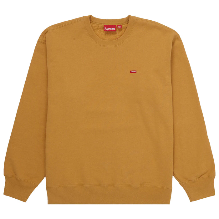 Supreme Small Box Crewneck (FW21) Light Mustard