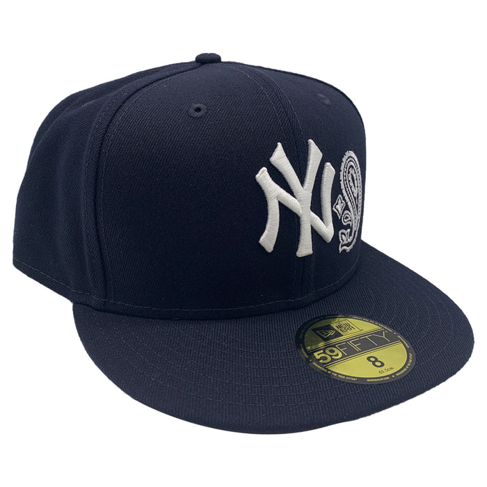 5950 FIITTED YANKEES PAISELY AND MULTI VISOR