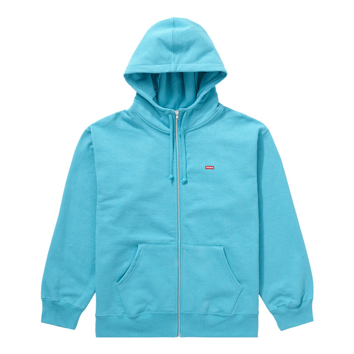 Supreme Small Box Facemask Zip Up Hooded Sweatshirt (FW21) Cyan