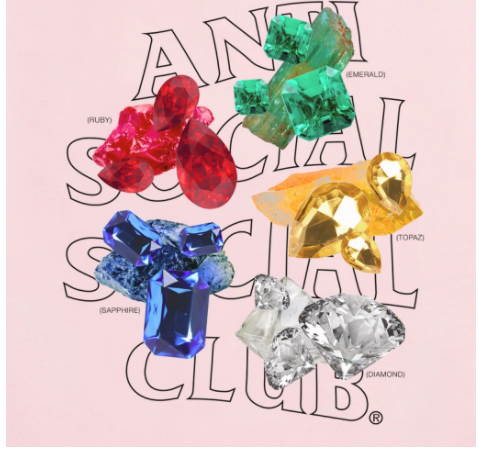 Anti Social Social Club Bussin Hoodie Pink7012873