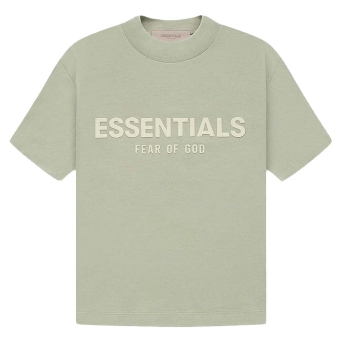 Essentials Fear Of God Kids Sea Foam T-shirt Little Kids Style : Fgkt8004