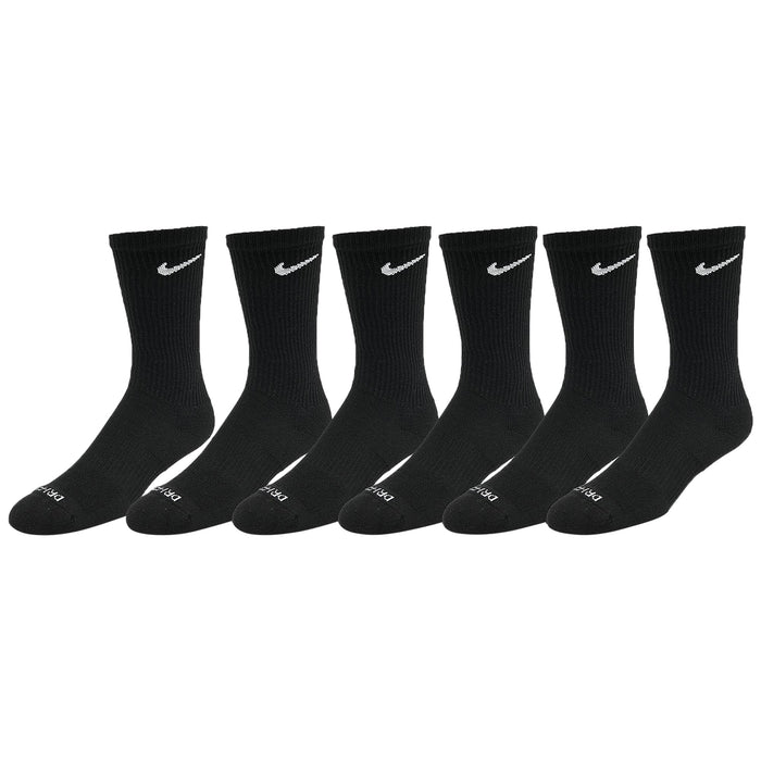 Nike Everyday Plus Cushioned Training Crew Socks 6 Pack Mens Style : Sx6897