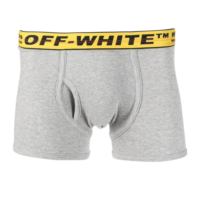 OFF-WHITE Classic Industrial Tripack Boxers Melange Grey