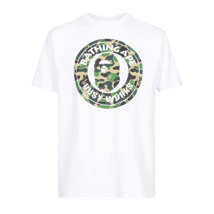 Bape Abc Camo Single Color Busy Works Tee Mens Style : 95707222