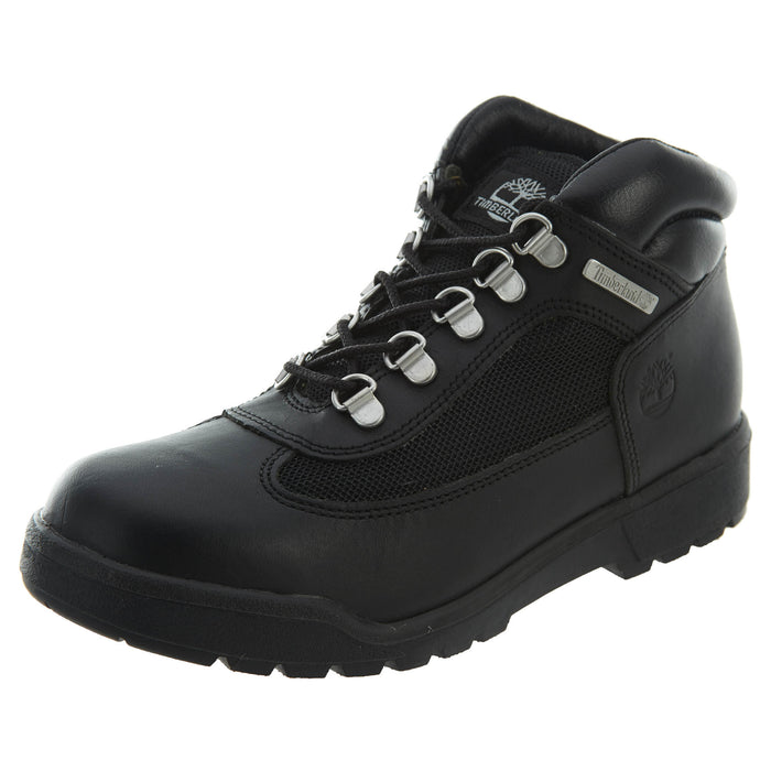 Timberland Field Boot Mid Lace Up Black (GS)