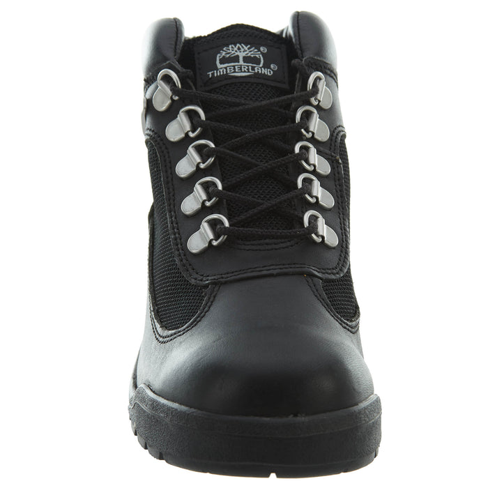 Timberland Field Boot Mid Lace Up Black (GS)