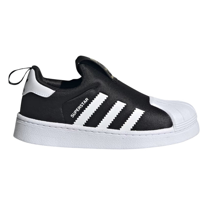 adidas Superstar 360 Core Black Cloud White Gold Metallic (PS)