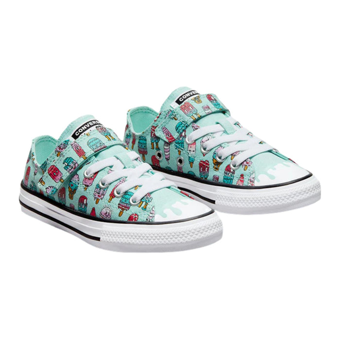 Converse Chuck Taylor All Star Low Easy-on 'Sweet Scoops' Little Kids Style : A02151f