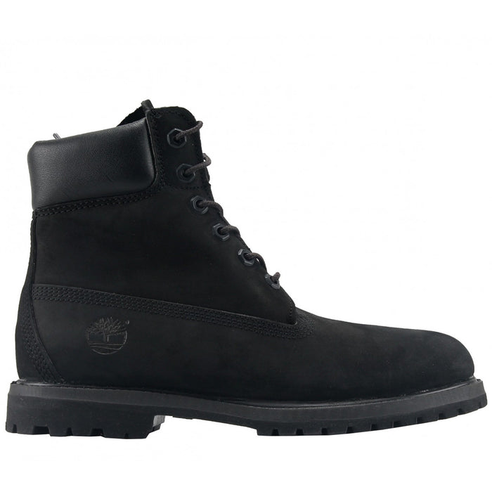 Timberland 6 Inch Premium Waterproof Boots Black Nubuck (Women's)