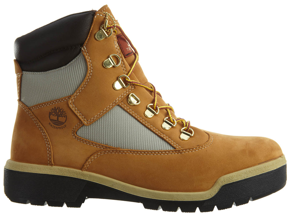 Timberland Field Boot 6 Inch Lace Up Waterproof Wheat
