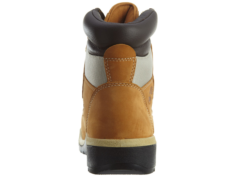 Timberland Field Boot 6 Inch Lace Up Waterproof Wheat