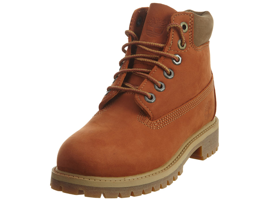 Timberland 6" Premium Boot Burnt Orange (PS)
