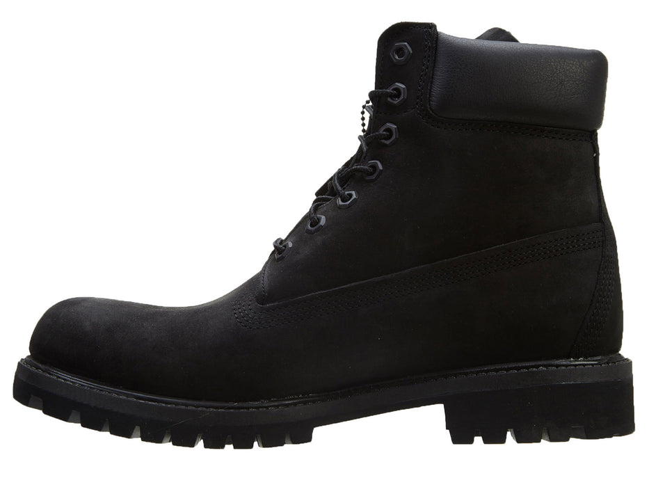Timberland 6" Boot Black Nubuck Premium