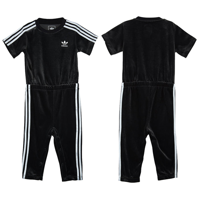 Adidas Infant Velour Jumpsuit Toddlers Style : Bq4446