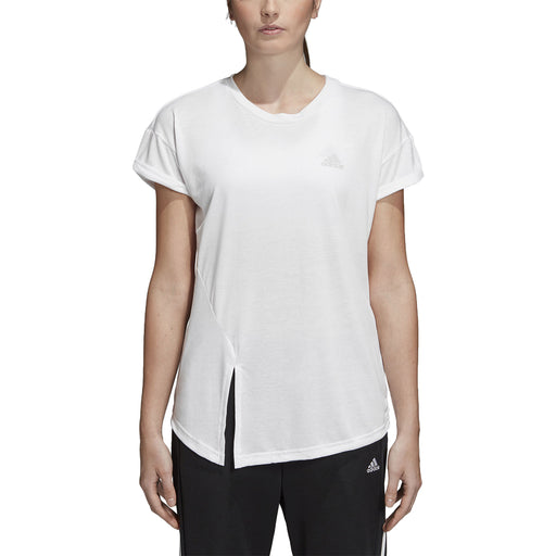 Adidas Sslv Tee Womens Style : Dx0459-Wht