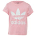 Adidas Trefoil Tee Little Kids Style : Dv2861-LTPINK/WHITE