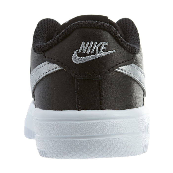 Nike Force 1 '18 TD Black/Metallic Silver Boys / Girls Style :905220
