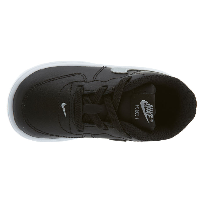 Nike Force 1 '18 TD Black/Metallic Silver Boys / Girls Style :905220