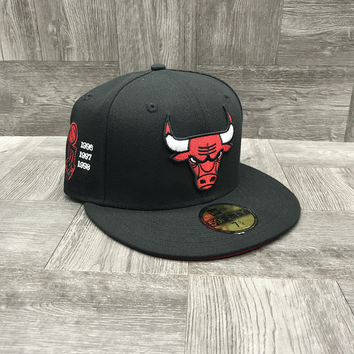 New Era 59fifty Chicago Bulls 6x Fitted Hat Unisex Style : 70604638