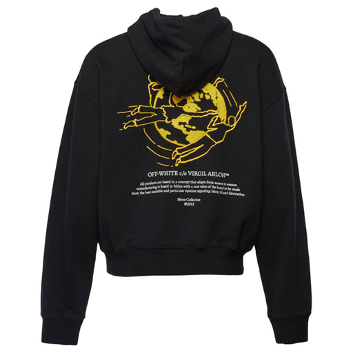 Off-white World Wide Over Hoodie Mens Style : Fle0031