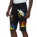 Smoke Rise Graffiti Twill Cargo Short Mens Style : Sts21284