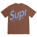 Supreme Intarsia Big Logo S/s Top Mens Style : Ss21kn35