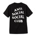 Anti Social Social Club Logo 2 Tee (SS20) Black