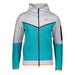 Nike Tech Fleece Full-Zip Hoodie Grey/Light Blue/Orange/Black