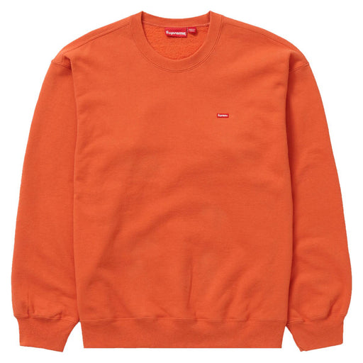 Supreme Small Box Crewneck Burnt Orange