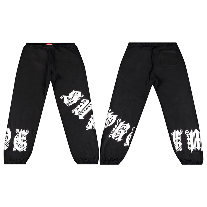 Supreme Old English Wrap Sweatpant Pale Royal