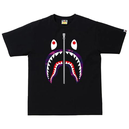 Bape Color Camo Shark T-shirt Mens Style : 983488