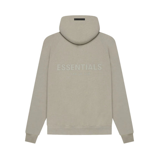 Fear Of God Essentials Back Logo Fleece Pullover Hoodie Mens Style : 619350