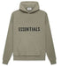 Fear Of God Essentials Front Logo Knit Pullover Hoodie Mens Style : 633692