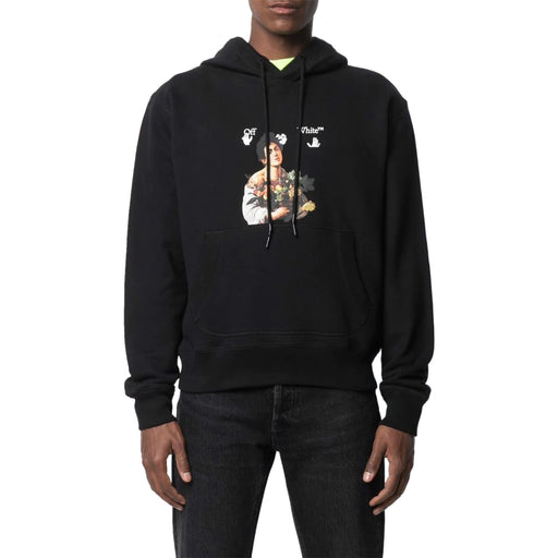 Off-white Spray Caravaggio Hoodie Mens Style : 990592