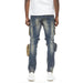 Smoke Rise Utility Fashion Jeans Mens Style : Jp21502
