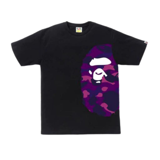 Bape Flame Side Big Ape Head Tee Mens Style : 912668