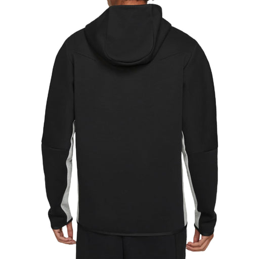 Nike Sportswear Tech Fleece Full-Zip Hoodie Black/Dark Grey Heather/White
