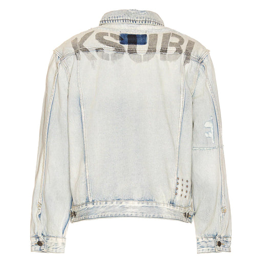 Ksubi Oh G Jacket Phase Out Stencil Mens Style : 5000006432