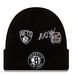 New Era Q4 Qt Knit Brooklyn Nets Beanie Unisex Style : 6505930