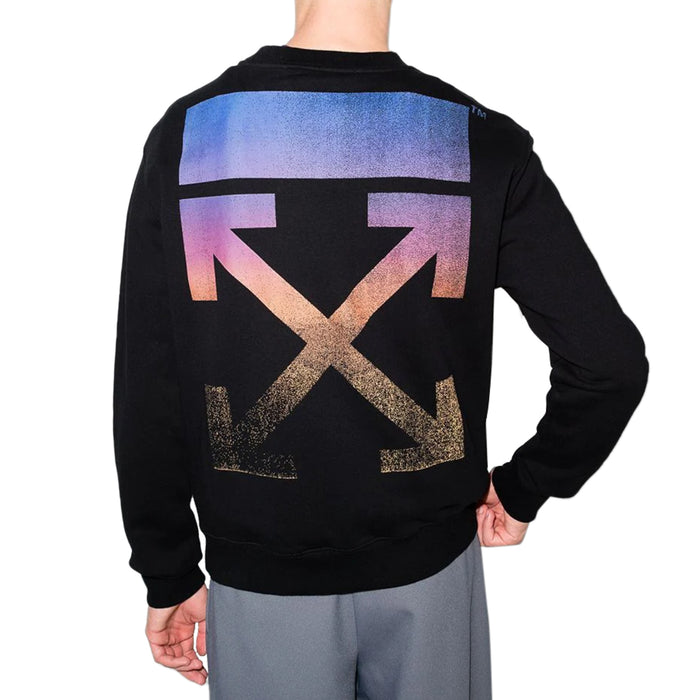 OFF-WHITE Degrade Arrows Crewneck Black/Multi