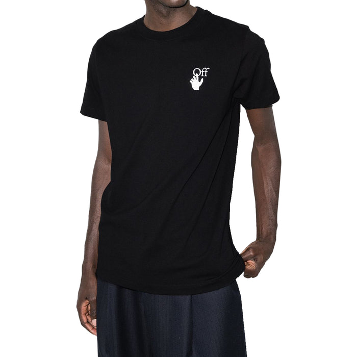 Off-White Slim Fit Degrade Arrows T-Shirt Black Multi