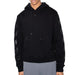 Off-White Rubber Arrow Slim Zip Hoodie Black