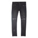 Purple-brand Slim Fit Jeans-low Rise With Slim Leg Mens Style : P001-b0s-0