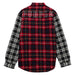 Purple-brand Quilted Plaid Shirt Mens Style : P313-qpre122