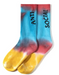 Anti Social Social Club Melted Hearts Socks Rainbow
